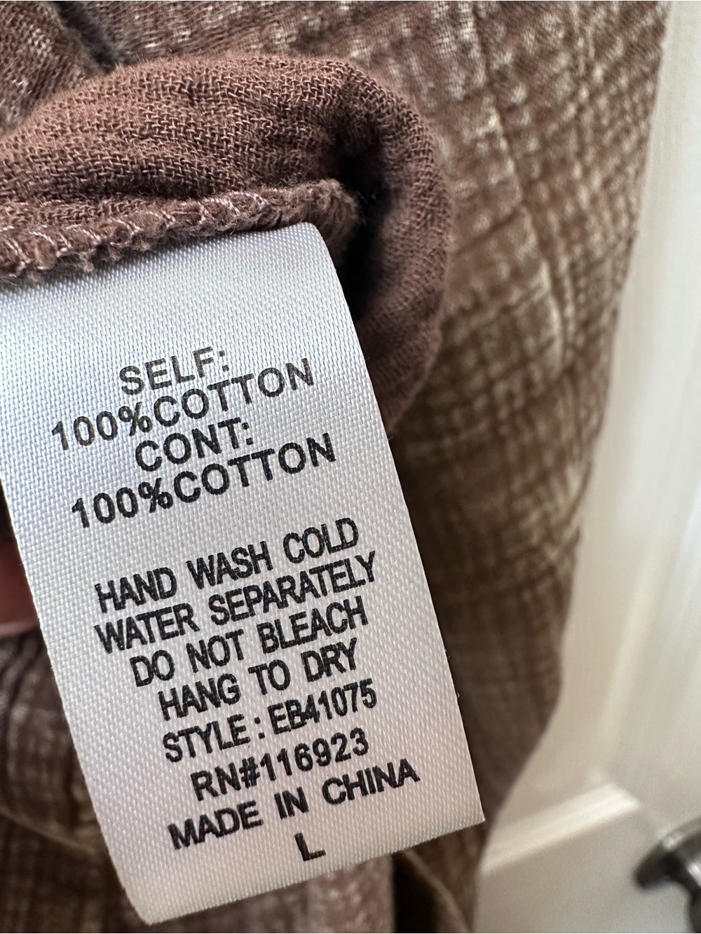 Easel 100% Cotton Jumper Size Large - Picture 6 of 6